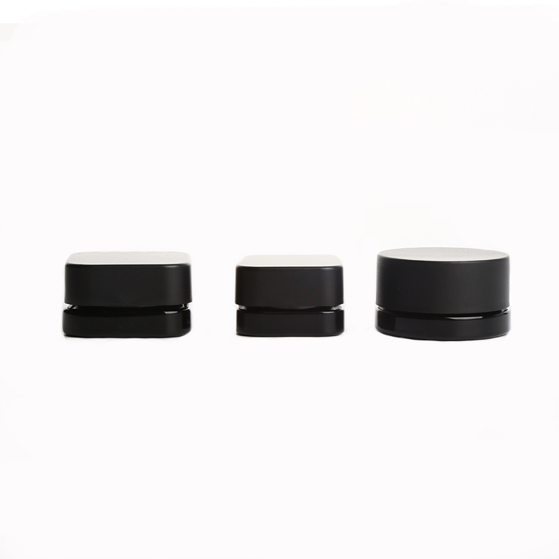 KDG Brand Child Resistence Safe Canna bis Concentrate Popular Custom Canning 5ml 8ml Black Glass Storage Jar