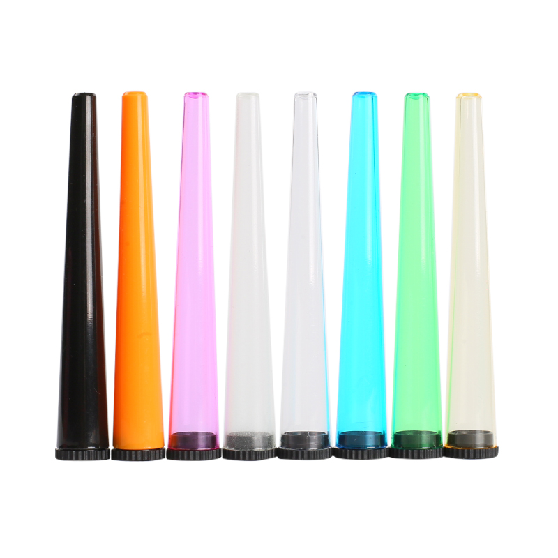 KDG Brand Customized Canna bis 98mm Tapered Trumpet Tube Empty Cigarette Tube Portable Storage Tube