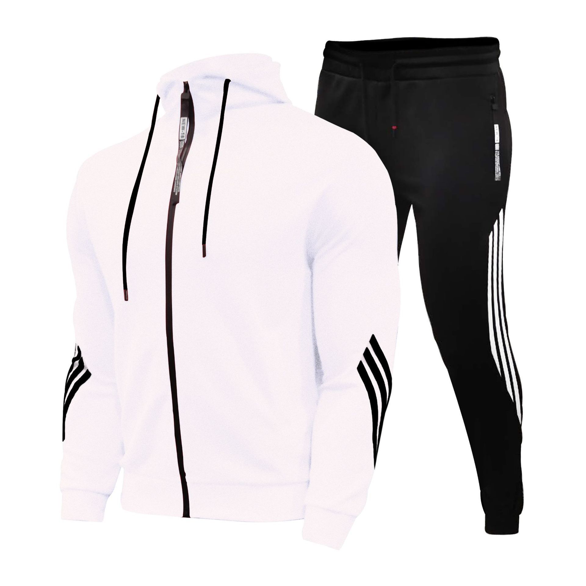 New Men's Casual Sports Suit Hooded Sweater Men's And Women's Running Sportswear Suits Can Be Customized with LOGO