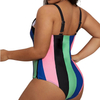 Women's Swimsuits One Piece Plus Size Customized Open Back Sexy Fashion Swimwear