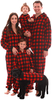 Family 2-piece Christmas Pajamas Soft Xmas Pajamas for Family Red Green Matching Pjs Set Xmas Jammies for Couples Youth 